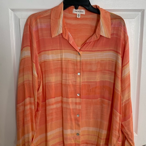 Anthropologie Cloth & Stone. 1x size is sunset colors. - Picture 1 of 4